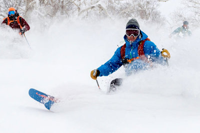 Learn to ski powder (lessons) - Activities