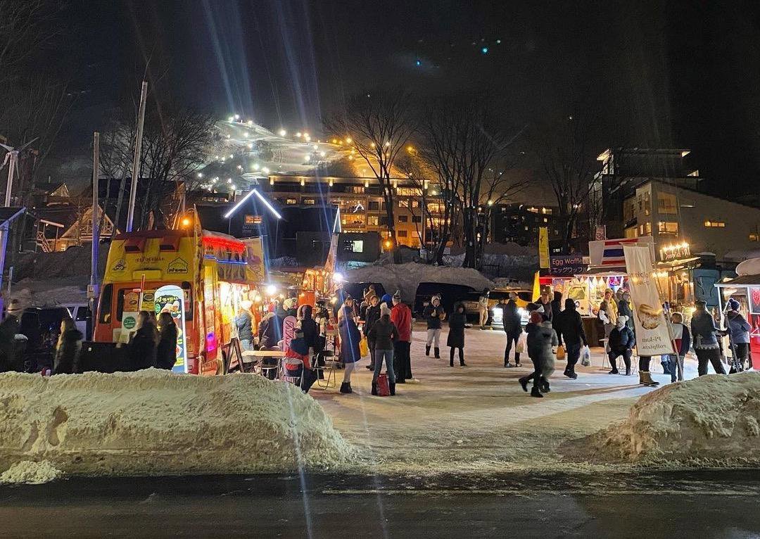 The infamous food trucks in Niseko